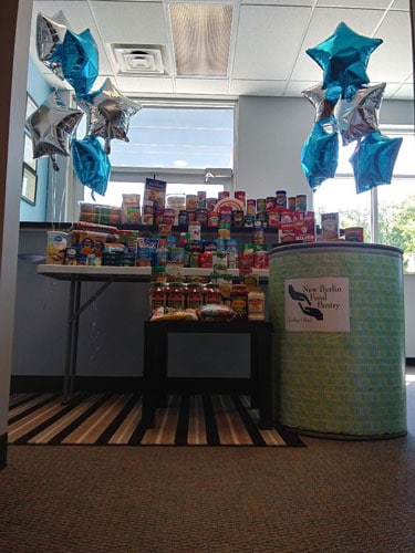 Food Pantry at Durski Chiropractic Center